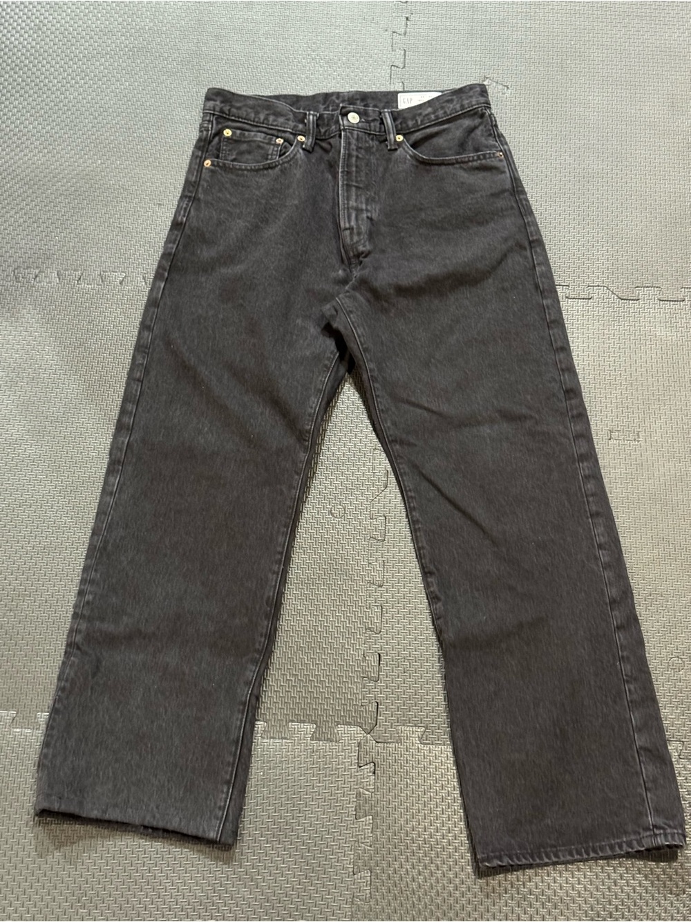 GAP 90’s Loose Jeans Washed Black Size 30/30 (Read Description)